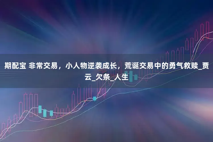 期配宝 非常交易，小人物逆袭成长，荒诞交易中的勇气救赎_贾云_欠条_人生