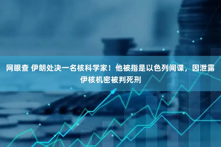 网眼查 伊朗处决一名核科学家！他被指是以色列间谍，因泄露伊核机密被判死刑
